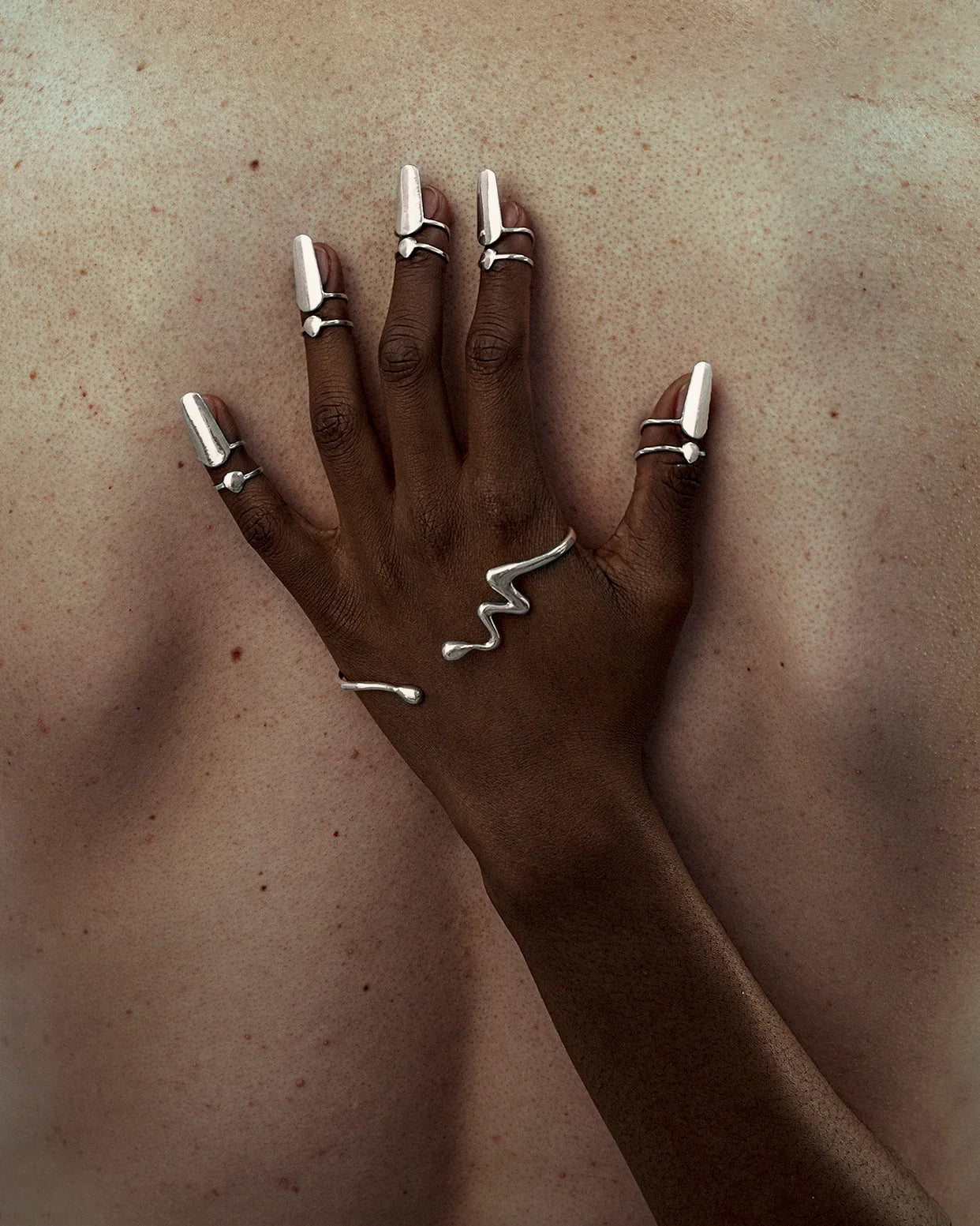 NAILRING/Silver ネイルリング未使用 Madonna レディガガ Tucana Nail Ring | Sculptural Sterling Silver – ESKAE
